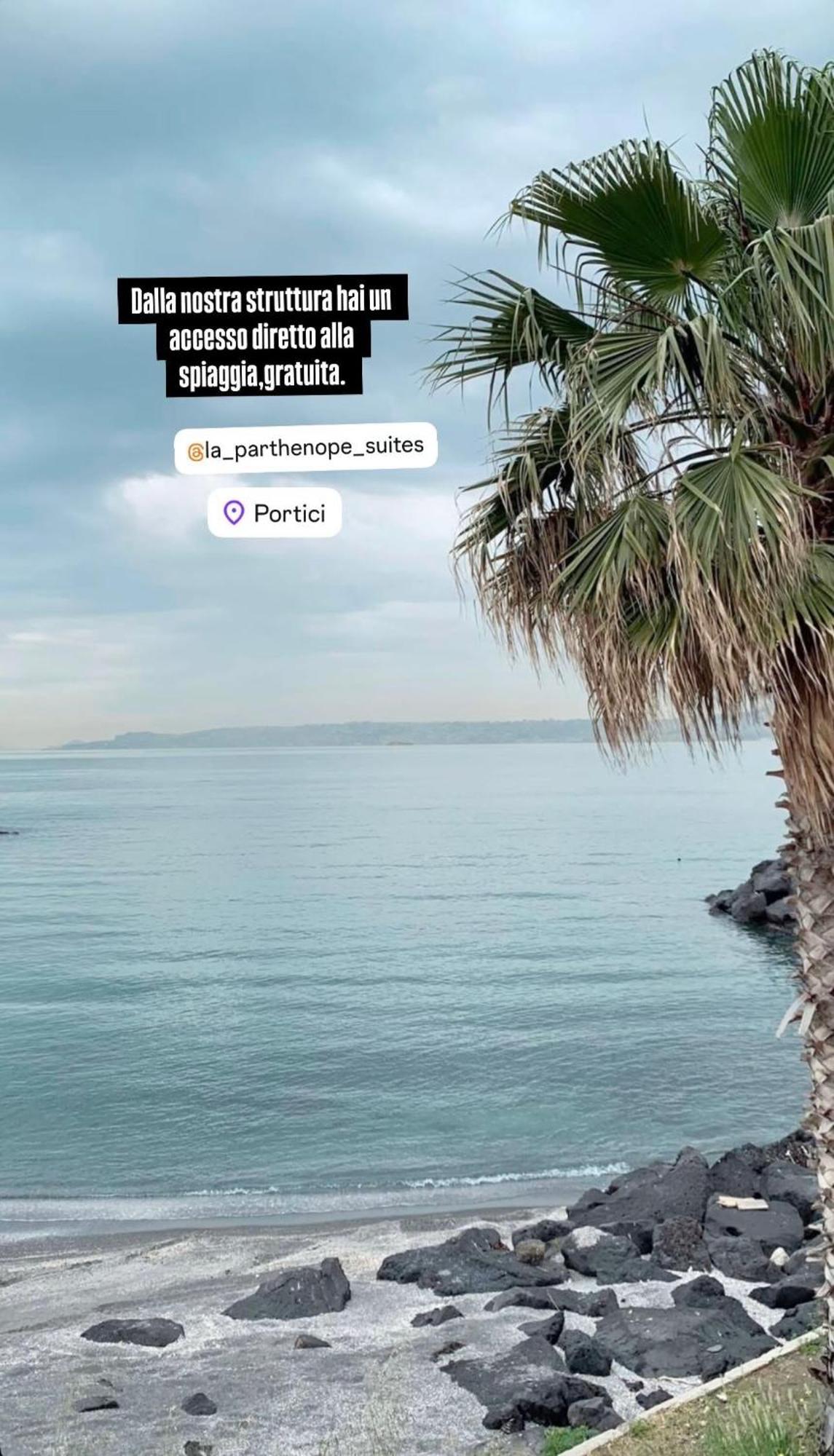 La Parthenope Suites Portici Zewnętrze zdjęcie
